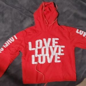 Women's Red hoodie